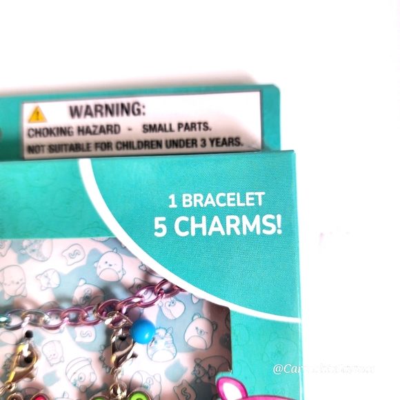 Squishmallows 📿 Interchangeable Charm Bracelet with 5 Charms!! ☆》NWT《☆ - Picture 4 of 7